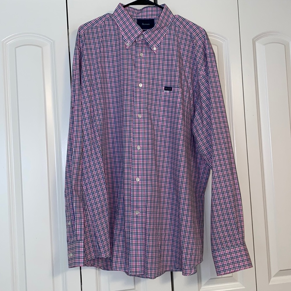 Façonnable Mens classic fit dress shirt